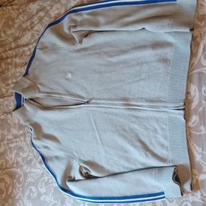 A nice Nautica zip-up sweater. It was a gift but doesn't fit.